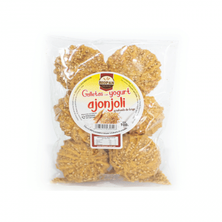 Galletas de ajonjolí, biopan.
