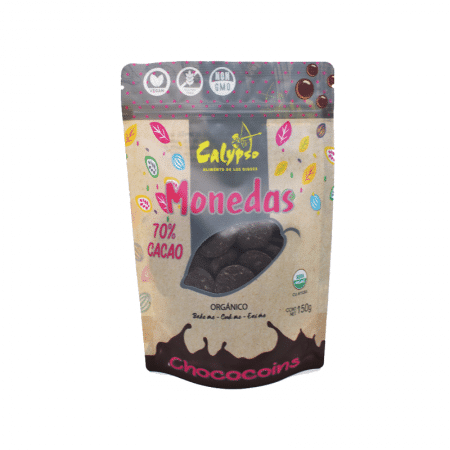 Monedas de 70% cacao 150g Calypso