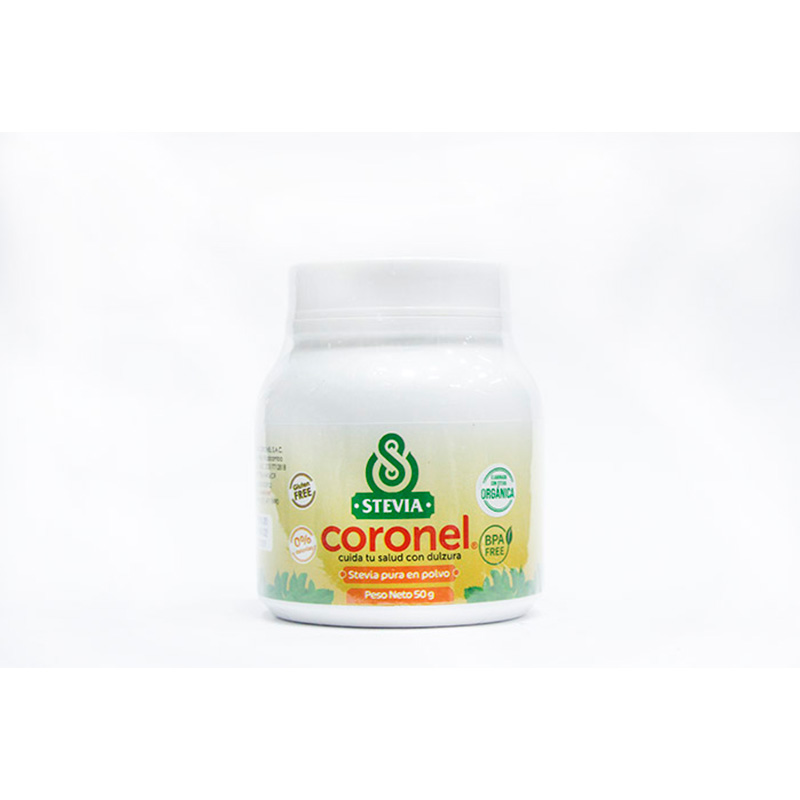 Stevia Orgánica Coronel en Polvo 50g