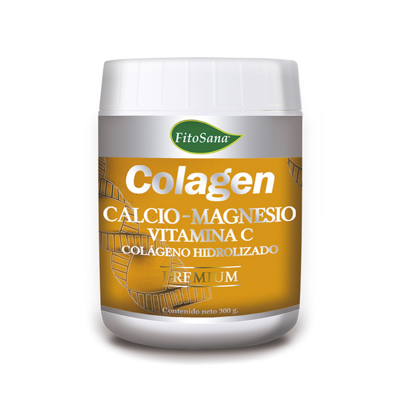 Colágeno hidrolizado con calcio, magnesio y vitamina C, Fitosana 300g