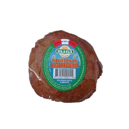 Galleta de algarrobina, maná.