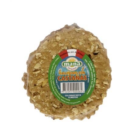 Galleta de castaña, maná