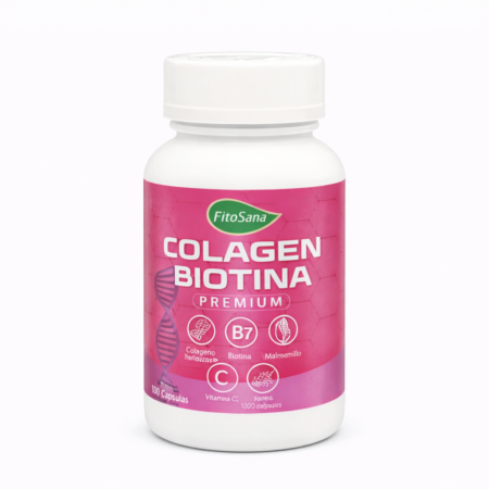 Cápsulas de colágeno con biotina y vitamina C, Fitosana 100cap