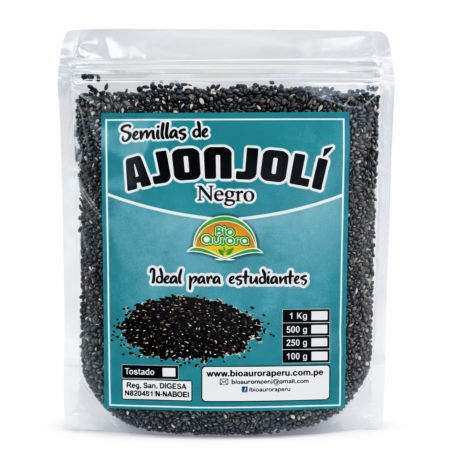 Ajonjolí negro, 200g Bioaurora