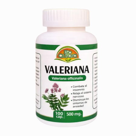 Cápsulas de valeriana, Bioaurora 100cap