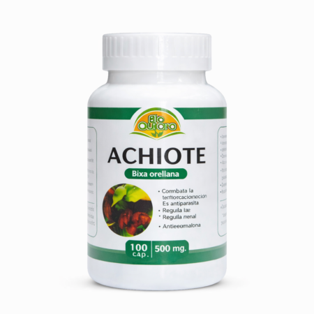 Cápsulas de achiote, Bioaurora 100cap