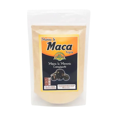 Maca negra en polvo, Bioaurora 500g