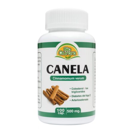 Cápsulas de canela, Bioaurora 100cap