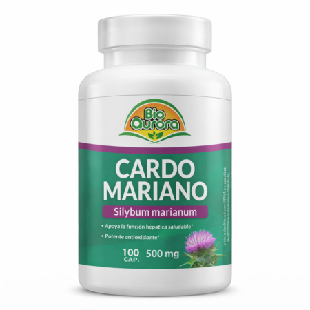 Capsulas de cardo mariano, Bioaurora 100cap