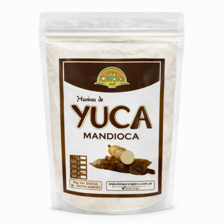 Harina de yuca 200g Bioaurora