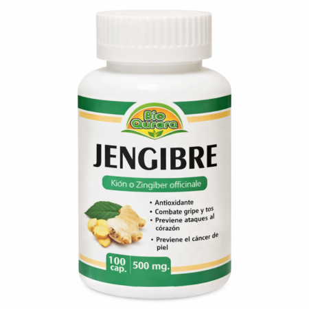 Cápsulas de kión o jengibre, Bioaurora 100cap