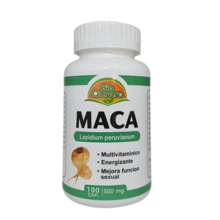 Cápsulas de maca amarilla, Bioaurora 100cap