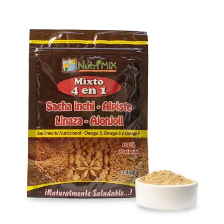 Sacha inchi, alpiste, linaza y ajonjolí, Nutrimix 200g