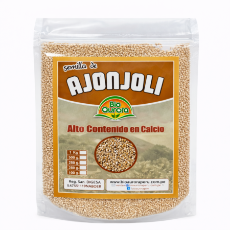 Semillas de ajonjoli tostado 200g bioaurora