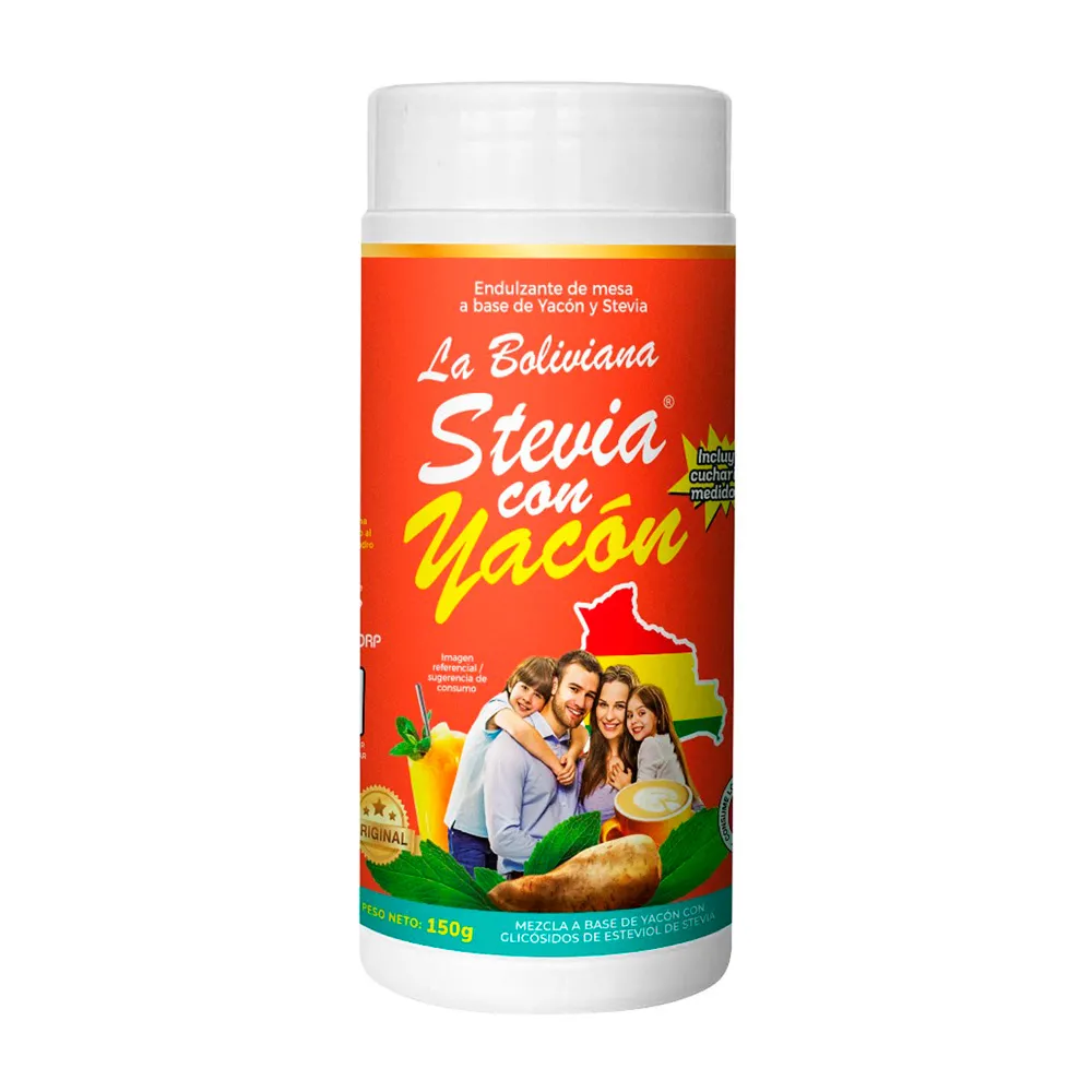 Stevia con yacón 120g, Nutracorp
