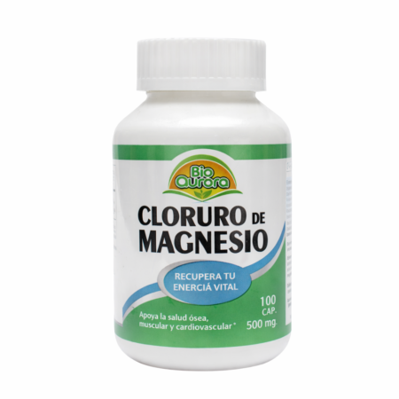Cloruro de magnesio en capsulas bioaurora