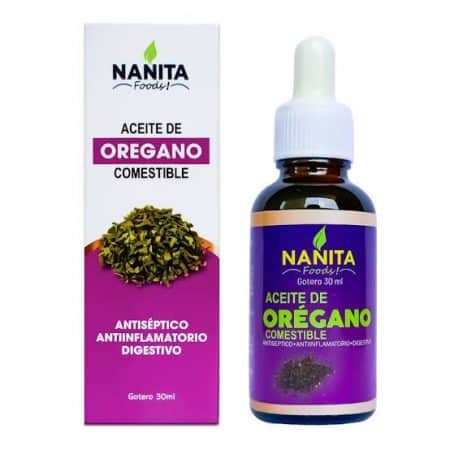 Aceite de Orégano Comestible 30ml NANITA FOODS