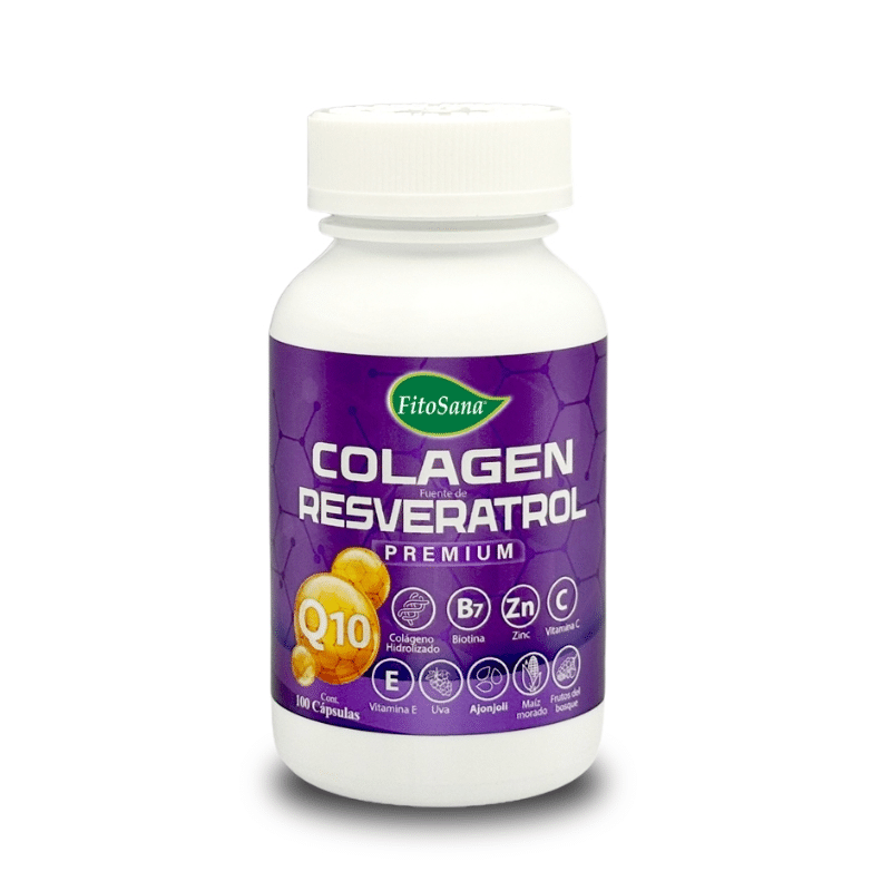 Colageno con Resveratrol 100cap Fitosana