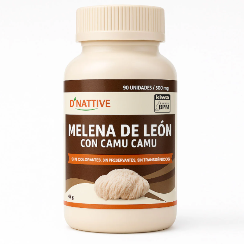 Melena de León con camu camu 90 Dnattive
