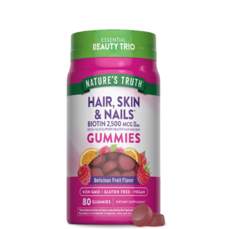 Hair Skin & Nails 80 Gomitas Natures Truth