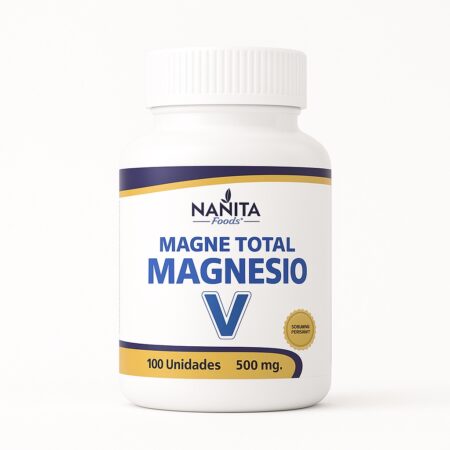 Magne Total V 100cap Nanita Foods