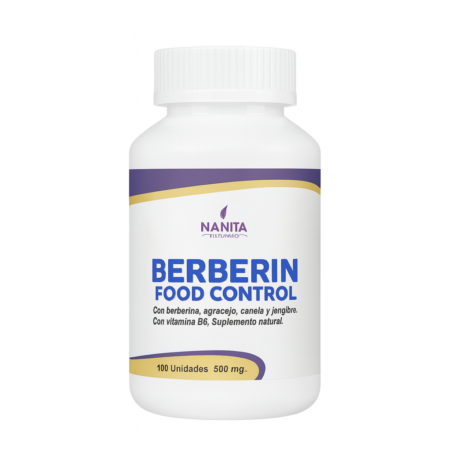 Berberina 100 capsulas Nanita Foods