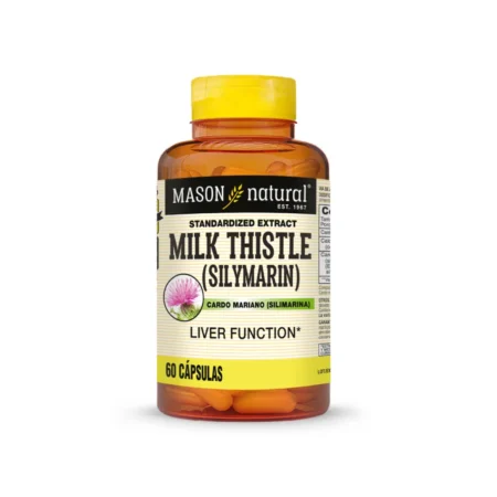 Milk thistle Mason 60 capsulas (silimarina)
