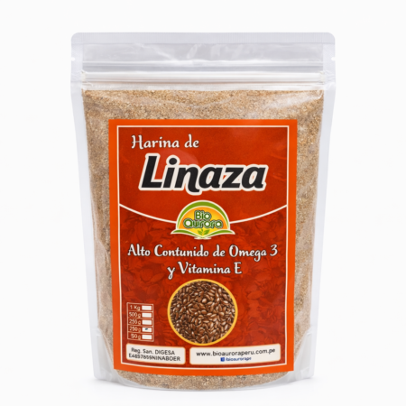 Harina de linaza 500g Bioaurora