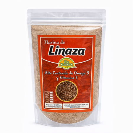 Harina de linaza 500g Bioaurora