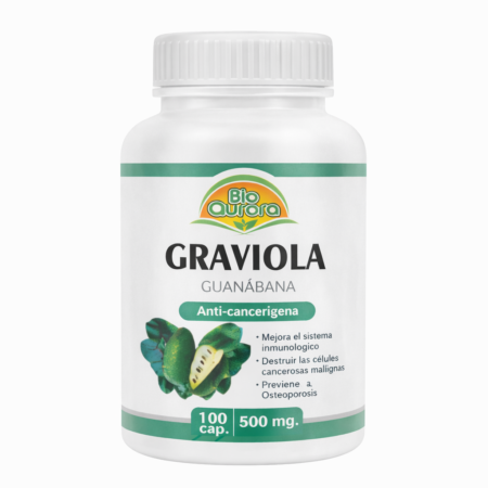 Graviola en capsulas, Bioaurora 100 cap