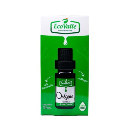 Aceite esencial de oregano 100% puro Ecovalle 10ml
