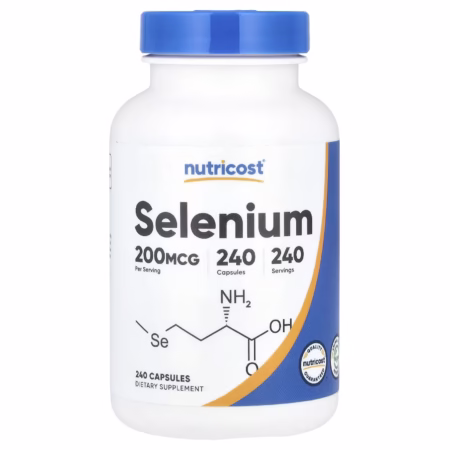 Selenio Nutricost 200 mcg 240 capsulas